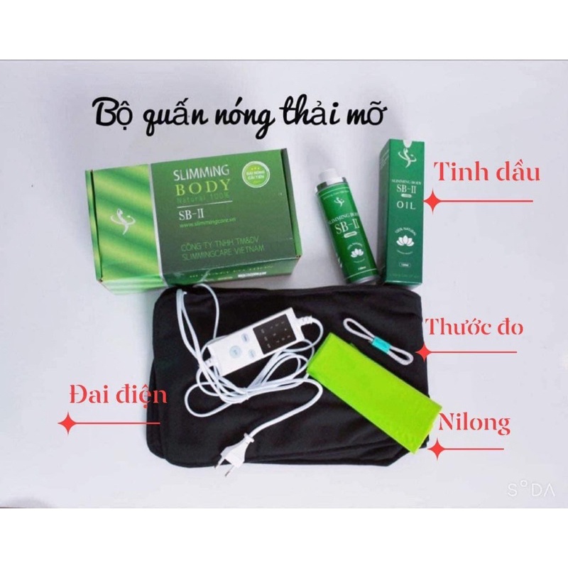 BỘ Ủ NÓNG SLIMMING BODY SB-II