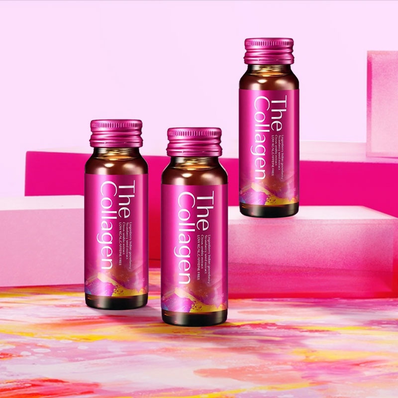 Nước uống hỗ trợ đẹp da - sức khoẻ Shiseido The Collagen của Nhật 10 lọ