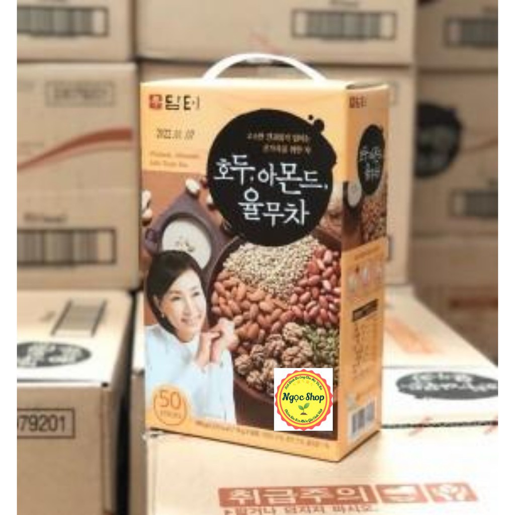 Bột ngũ cốc Hàn Quốc{hộp 50 gói/900g}