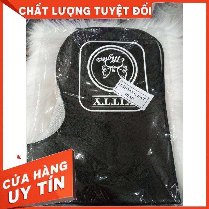 Áo choàng da sắt nhuộm tóc duỗi tóc (2 cục sắt ) chất liệu siêu bền chuyên dụng cho salon ,hàng cao cấp , giá yêu thương