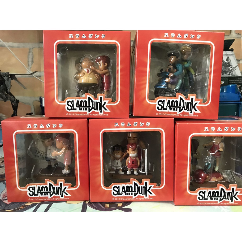 Mô Hình Sưu Tập Slam Dunk Cao Thủ Bóng Rổ Hanamichi Rukawa