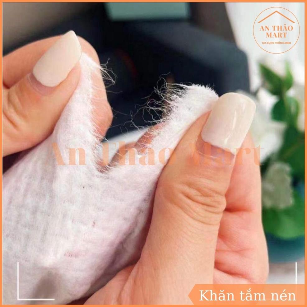 Khăn Tắm Nén Du Lịch Bằng Cotton Tiện Lợi Dùng Một Lần 70*140 cm