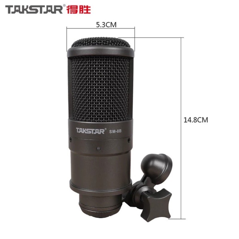 Mic Thu Âm TAKSTR SM8B Chính Hãng BH 1 Năm Lỗi Do Nhà Sản Xuất