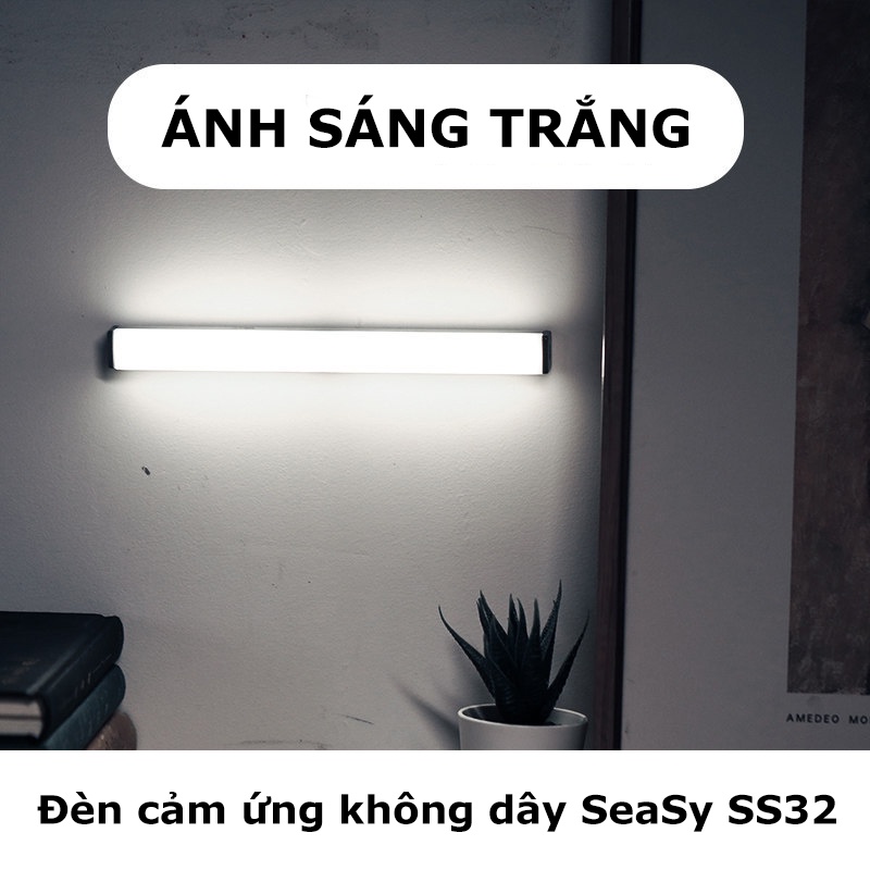 Đèn cảm ứng không dây, cảm biến chuyển động SeaSy SS32 ánh sáng bảo vệ mắt tốt hơn, tự động bật tắt thông minh