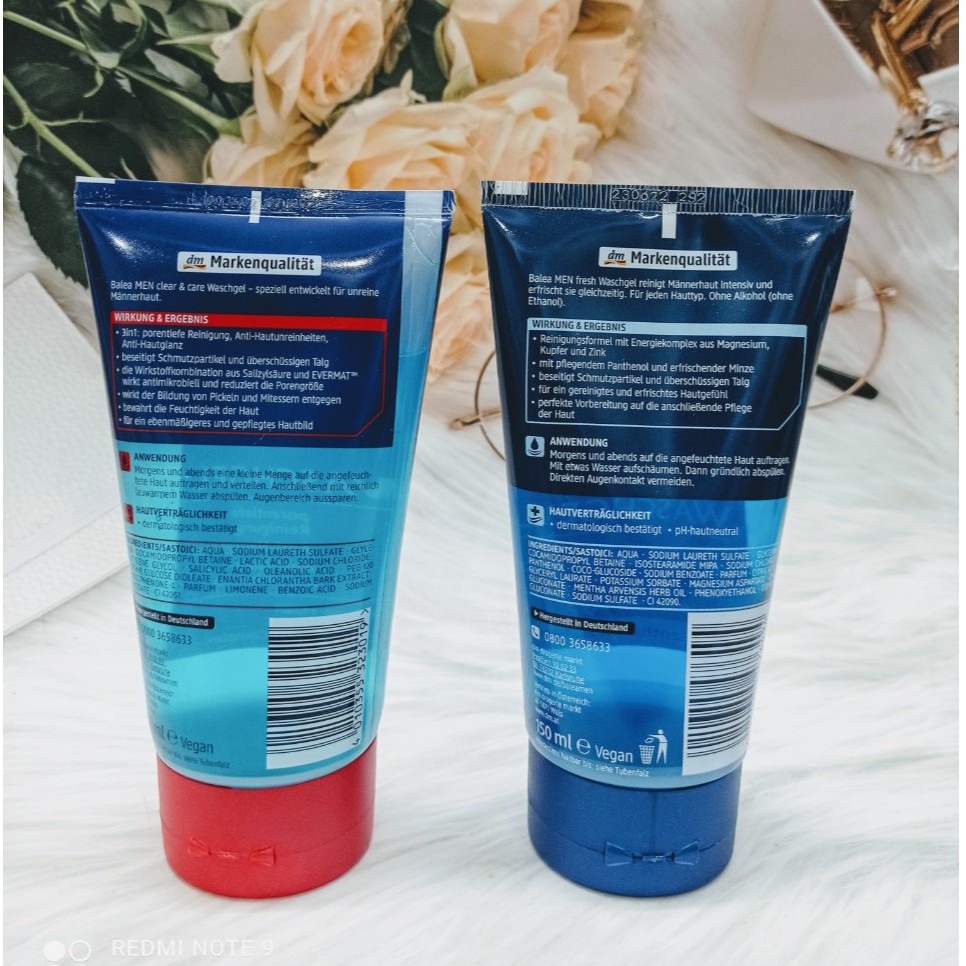 Sữa rửa mặt Balea Men dành cho nam 150ml nội địa Đức | BigBuy360 - bigbuy360.vn