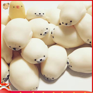 Đồ Chơi Đàn Hồi Hình Hải Cẩu Trắng Dễ Thương