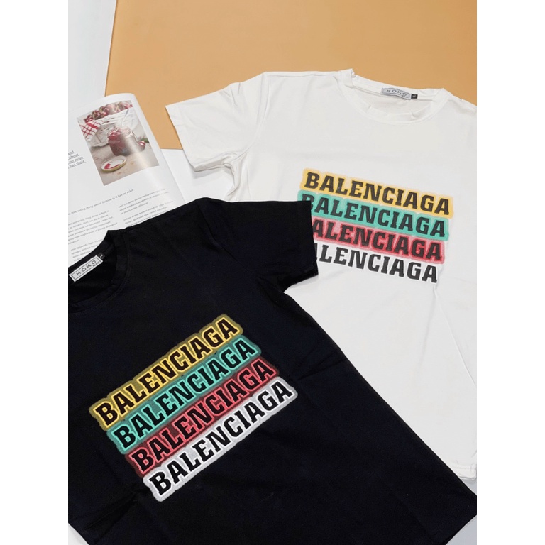 áo thun nam cổ tròn phối họa tiết chữ nhiều màu sành điệu thời trang VLTN4