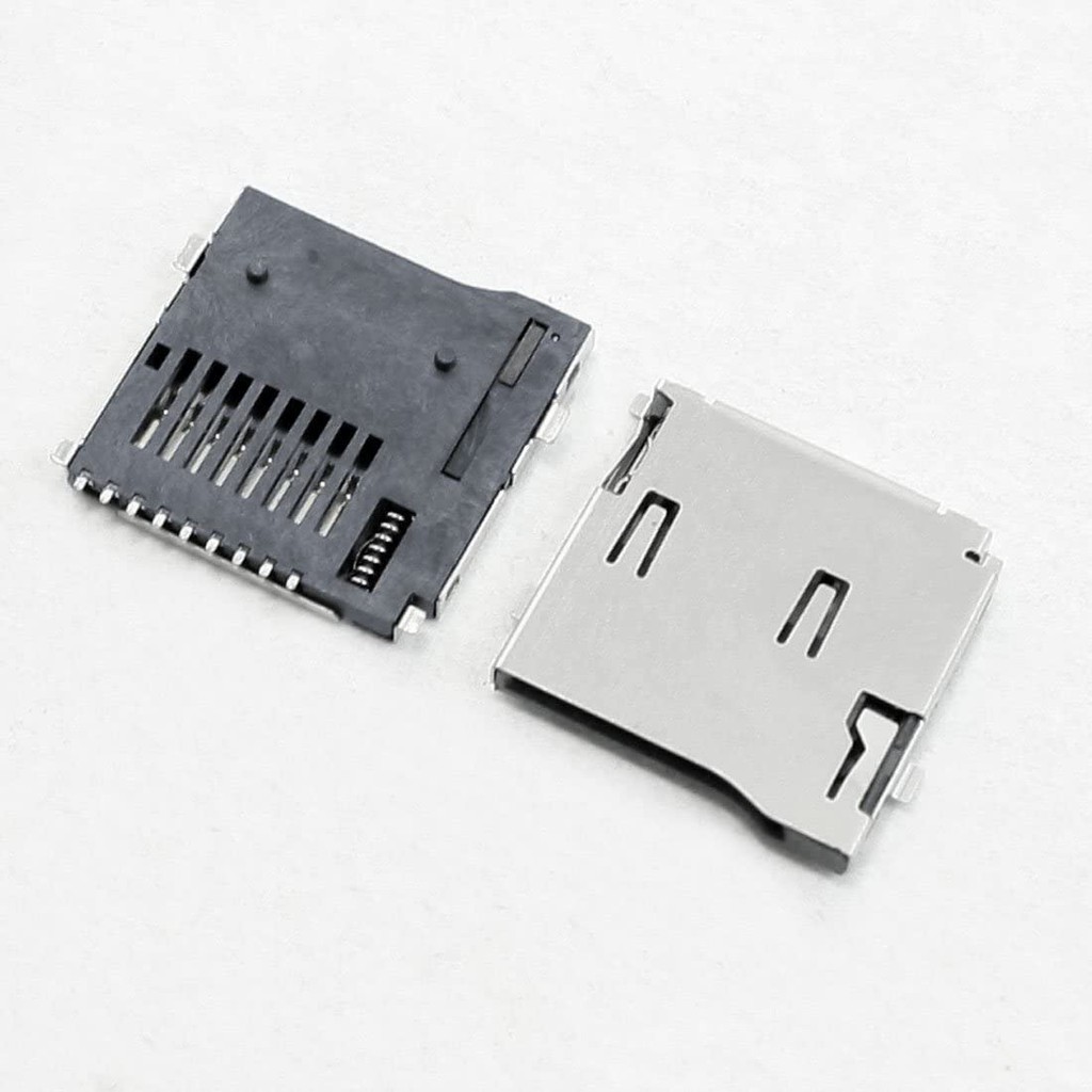 khe cắm thẻ nhớ MicroSD TF card 9P kiểu đẩy