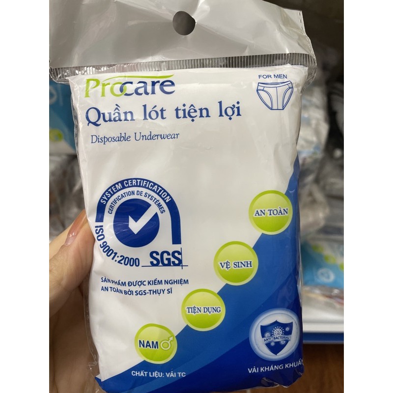 Quần lót dùng 1 lần Procare Cotton Nam