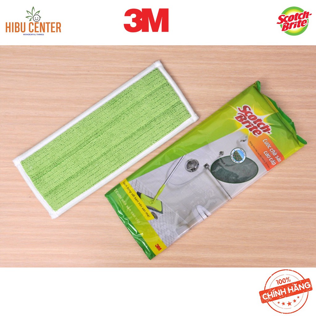 Khăn Lau Nhà Microfiber Cao Cấp Scotch-Brite 3M – Dùng Cho Cây Lau Đa Năng 3 Trong 1 – Phù Hợp Cho Cả Lau Khô Và Lau Ướt