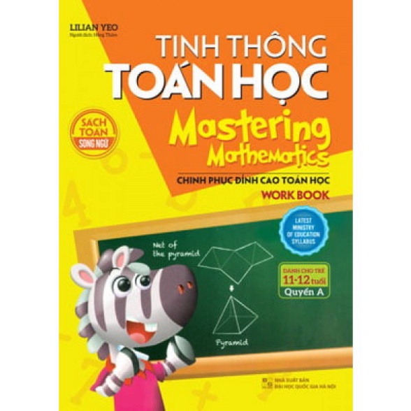 [TIEMSACHTO] Sách - Tinh Thông Toán Học - Mastering Mathematics - Dành Cho Trẻ 11-12 Tuổi - Quyển A (SM-0695)