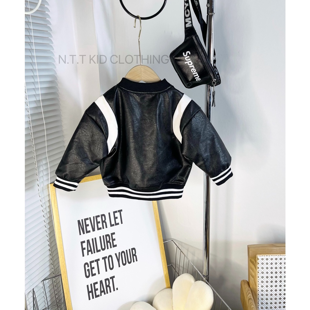 8/35kg ÁO DA CHO BÉ TRAI BÉ GÁI ĐI HỌC ĐI CHƠI SIÊU CHẤT