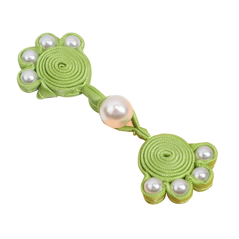 Nút Thắt Thêu Hình Dấu Chân Mèo Phong Cách Trung Hoa Độc Đáo