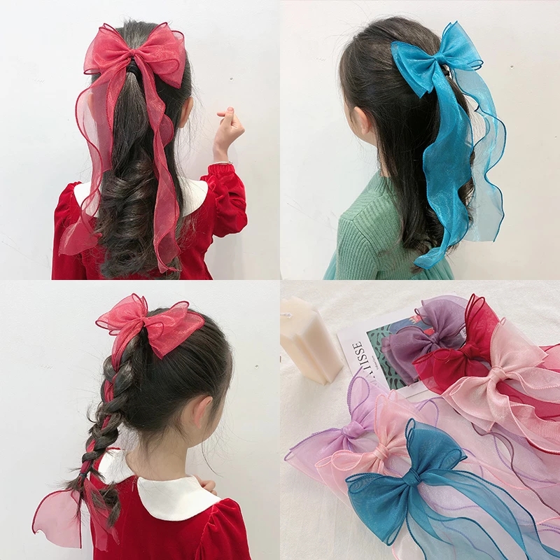 Kẹp Tóc Nơ Kiểu Hàn Quốc Cho Nữ