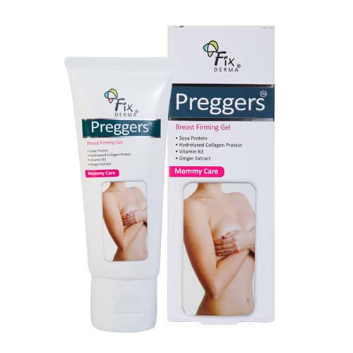 Fixderma Gel Dưỡng Ẩm Giúp Ngực Săn Chắc Sau Sinh Preggers Breast Firming Gel 60g