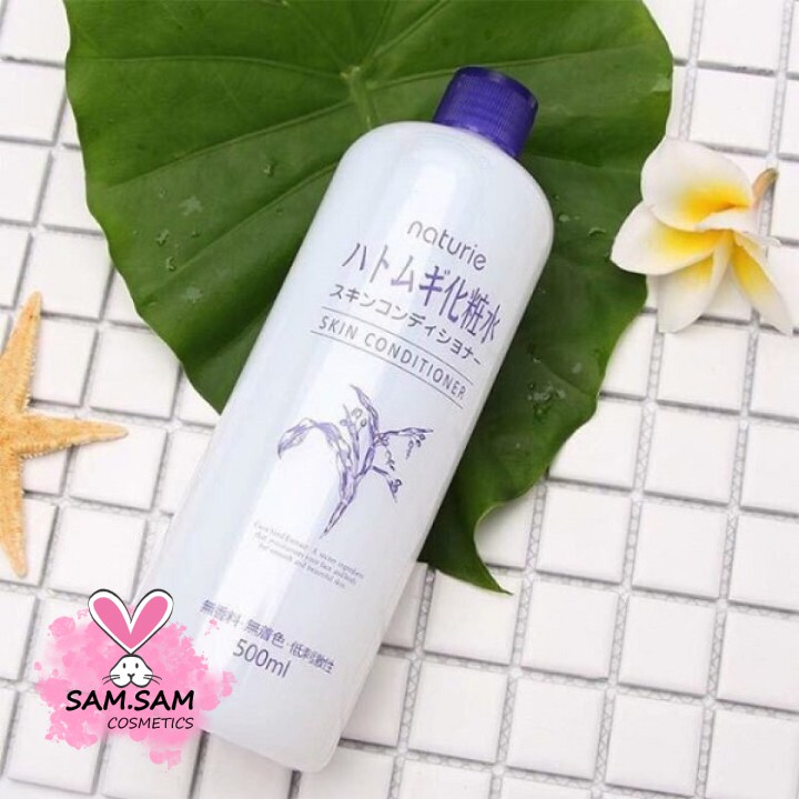 LOTION DƯỠNG ẨM HẠT Ý DĨ NATURIE 500ML