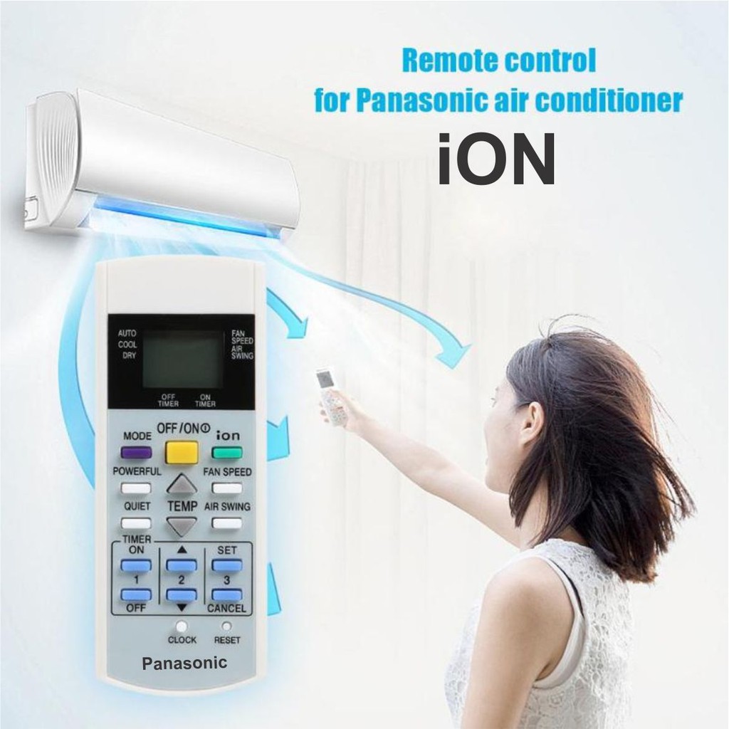 [Mã ELHA22 giảm 5% đơn 300K] Điều khiển điều hoà, máy lạnh Panasonic ION