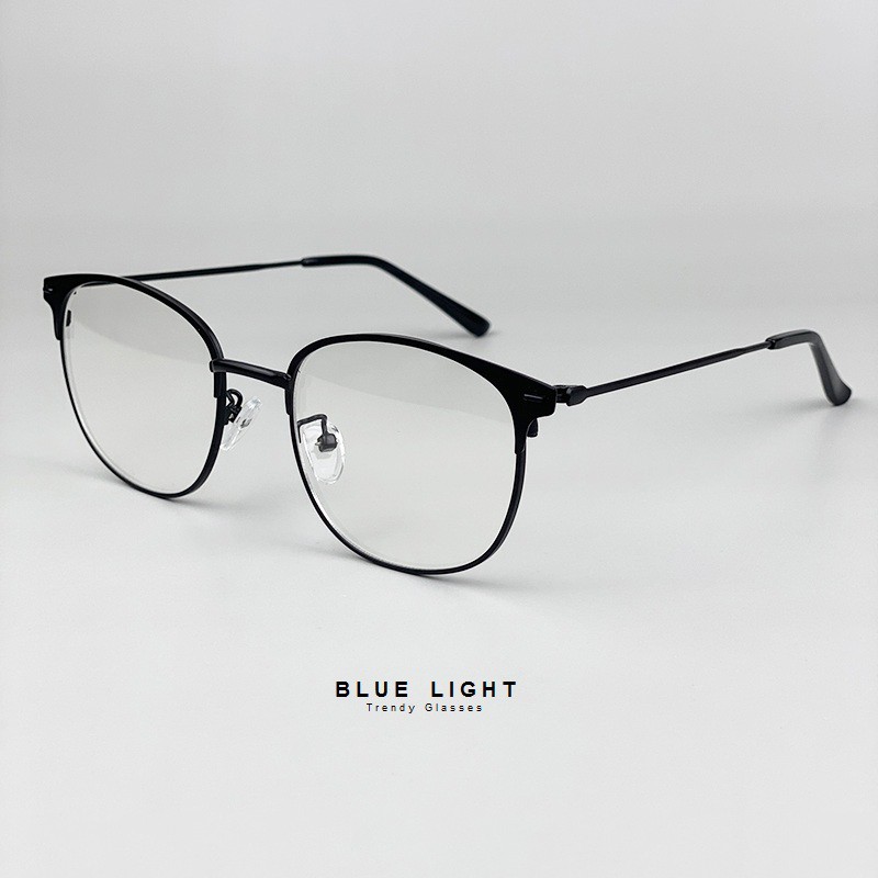 Kính Giả Cận Chống Ánh Sáng Xanh, Gọng Kính Cận Nam Nữ Mắt Mèo Đen, Bạc, Vàng Không Độ Hàn Quốc - BLUE LIGHT SHOP | BigBuy360 - bigbuy360.vn