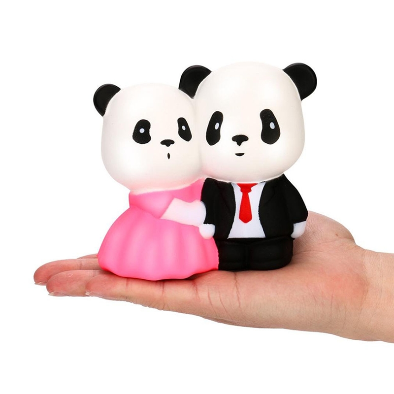 Đồ Chơi Xốp Squishy Giảm Stress Hình Gấu Trúc Dễ Thương Cho Bé