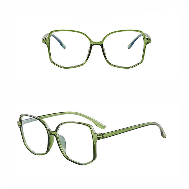 Kính Chống Ánh Sáng Xanh Hình Đa Giác Thời Trang Cho Nam Và Nữ