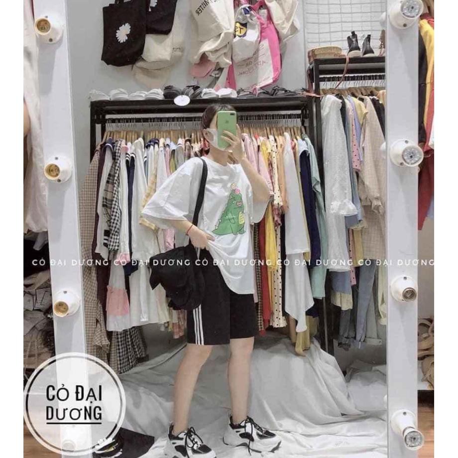 Quần short lửng 3 sọc unisex ống rộng thời trang nam nữ/ Quần đùi thể thao dáng suông phong cách ulzzang_veestore ! *