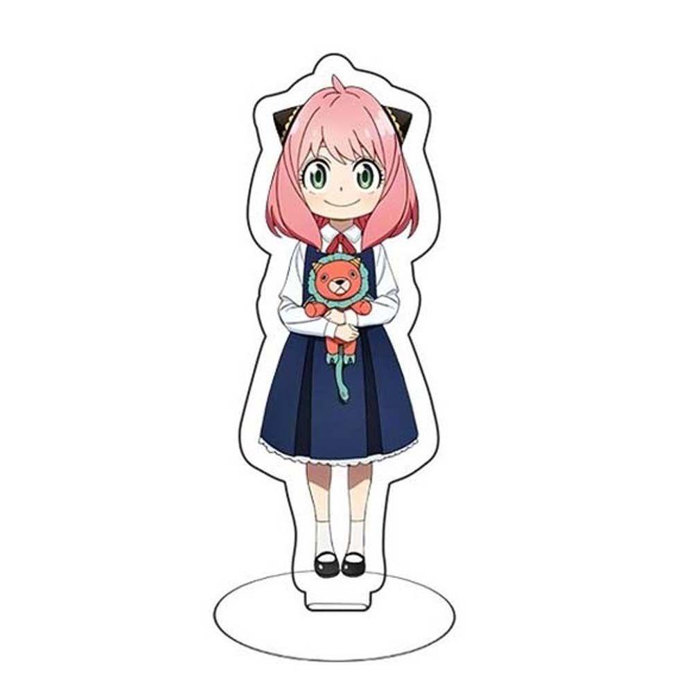 LANFY Anime Anime SPY X FAMILY Fans Gift Figure Model Plate Acrylic Stand Figure Decoration Toys Collection Model Cartoon Anime Desktop Standing Card Yor Forger Acrylic Figure Model Toys