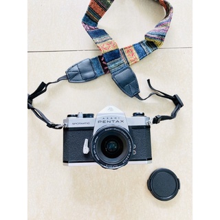 Máy ảnh film Pentax Spotmatic + lens SMC Takumar 28mm f3.5 ngàm M42
