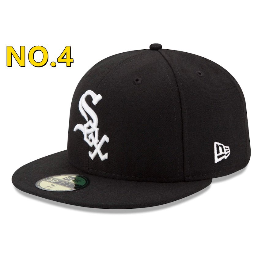 Mũ Lưỡi Trai Màu Trắng Phong Cách MLB Players Chicago Thời Trang Unisex