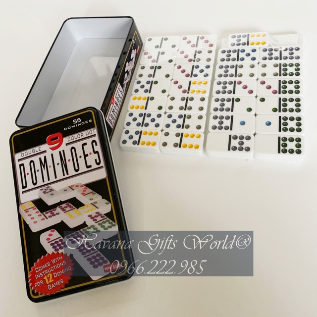 Bộ Cờ Domino Cuba 91 Quân 55 Quân Chất Liệu Cao Cấp