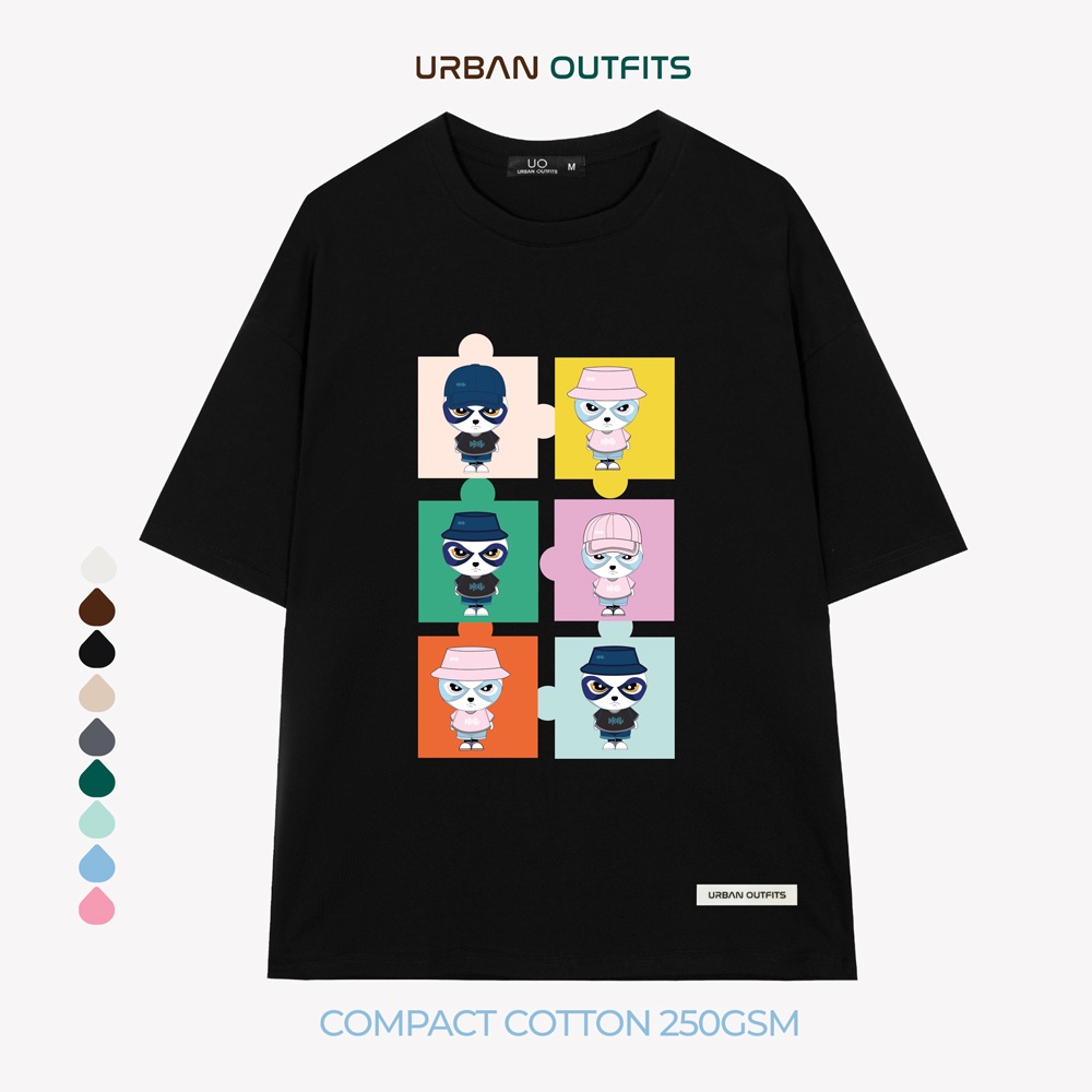 Áo Thun Tay Lỡ Form Rộng URBAN OUTFITS ATO167 Local Brand In Hình ver 2.0 Chất Vải 95% Compact Cotton 250GSM