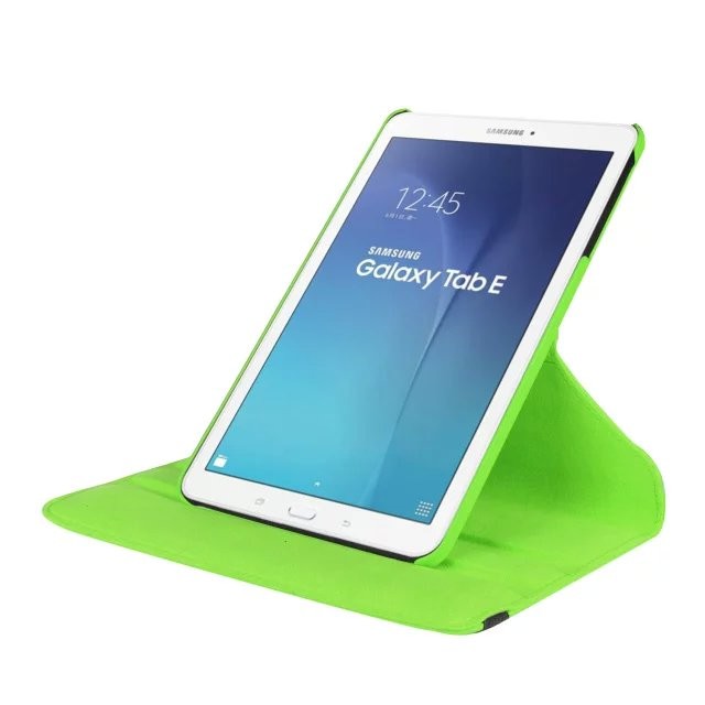 Ốp máy tính bảng bằng da xoay 360 độ cho Samsung Galaxy Tab E 9.6 T560 T561 T567