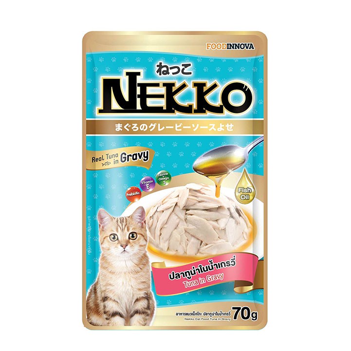 Thức ăn cho mèo, Pate Nekko 70g dành cho mèo trưởng thành - Phụ kiện thú cưng Hà Nội