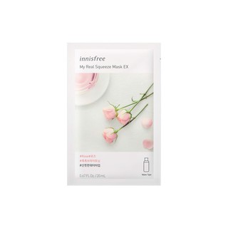 Mặt Nạ Chiết Xuất Hoa Hồng Innisfree My Real Squeeze Mask Rose
