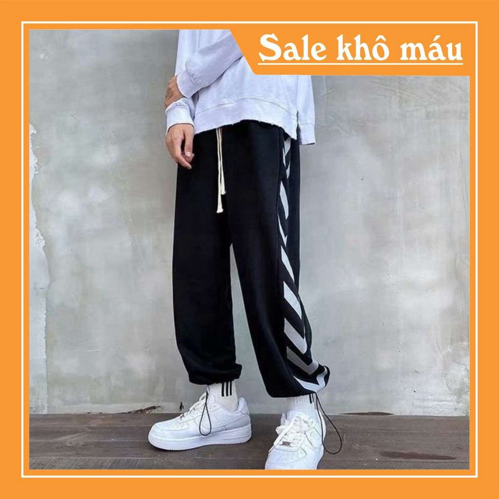 Quần Jogger thể thao phối viền >> phong cách Hàn Quốc siêu hot - SP22 | BigBuy360 - bigbuy360.vn