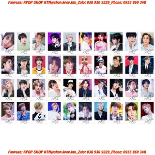 SÉT CARD CHỮ KÍ JIN BTS