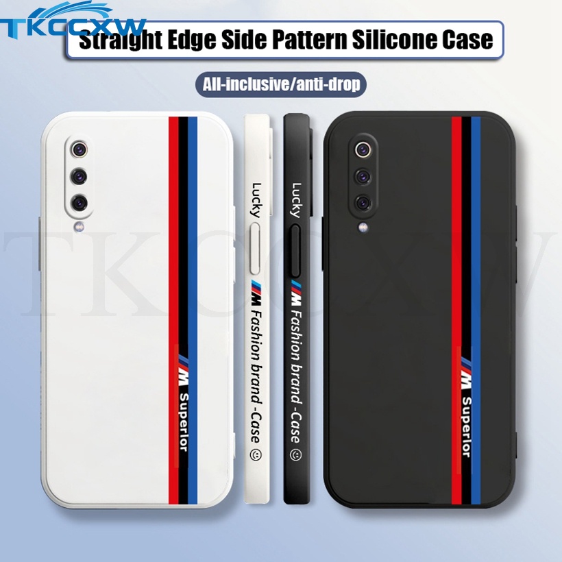 Ốp Điện Thoại Silicon Mềm Hình Vuông Bảo Vệ Camera Cho Xiaomi Mi CC9 Pro CC9mt CC9e Mi 9 Pro Mi 9 A3 Lite Mi 9 SE