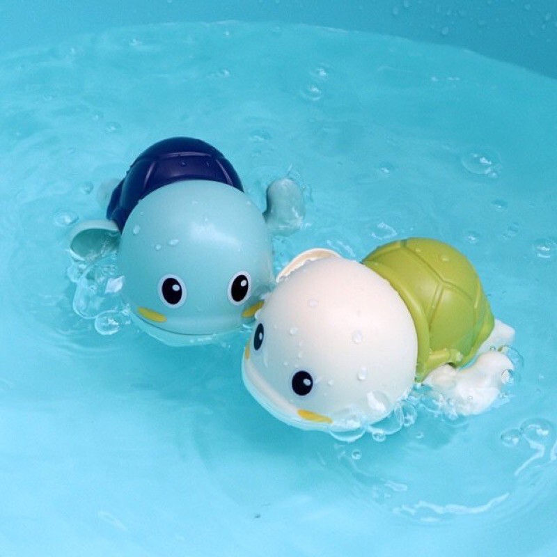 Đồ chơi rùa bơi bằng dây cót siêu đáng yêu cho bé khi tắm ( có quà tặng )