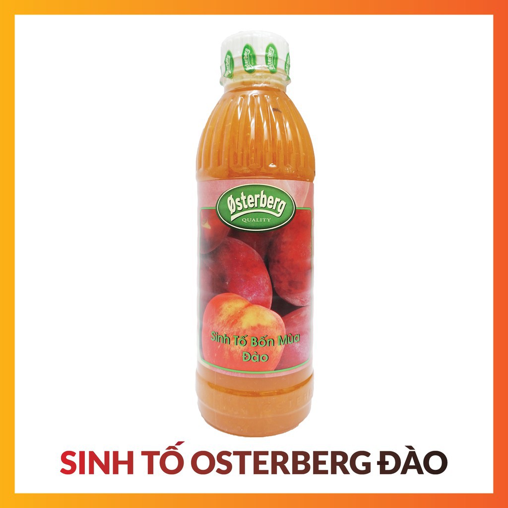 Sinh tố bốn mùa Osterberg Đào 1L  - Hàng chính hãng