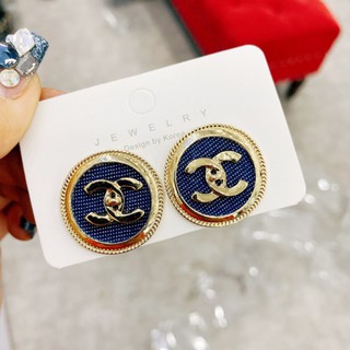 Bông tai x mặt tròn