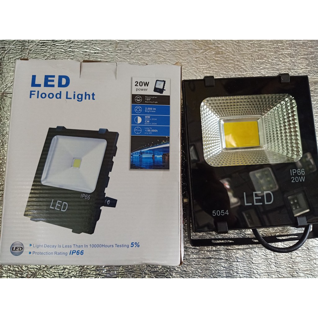 Đèn pha led COB 20W cao cấp chống nước ( Đủ wat)