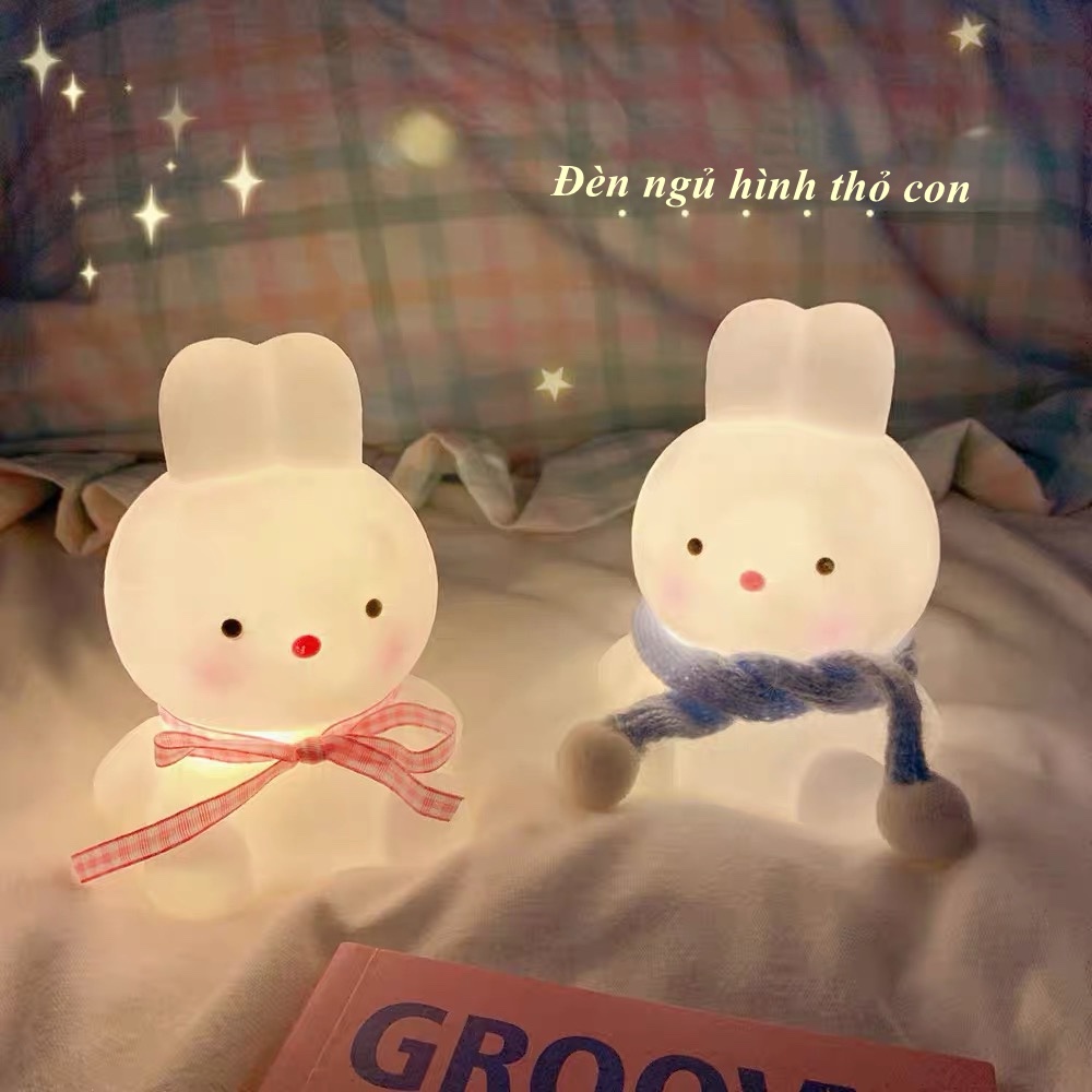 Đèn Phòng Ngủ Hình Con Vịt Thắt Nơ Ngộ Ngĩnh Dễ Thương Decor Phòng Ngủ Cho BÉ quà tặng VALENTINE SUNMET