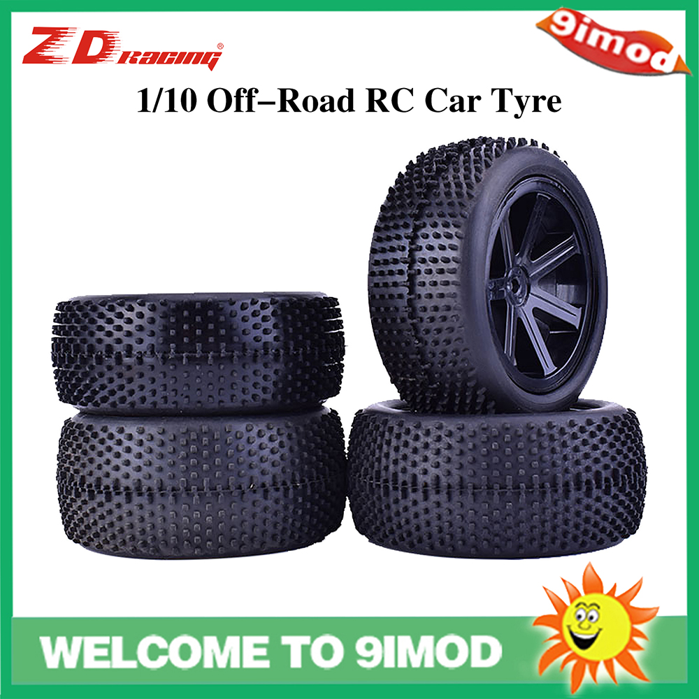 Bộ 4 Bánh Xe Cao Su ZD 85mm Tỉ Lệ 1 / 10 Cho Xe Điều Khiển