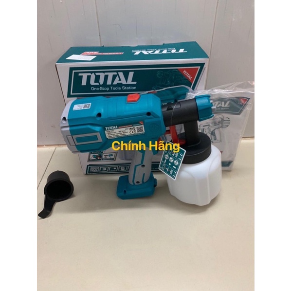 TOTAL Súng Phun sơn dùng pin Lithium 20V TSGLI2001  (Cam kết Chính Hãng 100%)