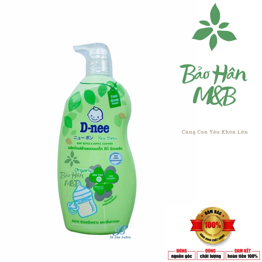 Nước Rửa Bình Dnee Thái Dành Cho Trẻ Em 100% Tự Nhiên
