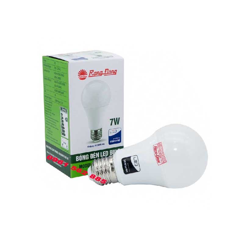 Led buld 7w Rạng Đông-Bóng đèn Led nấm 7w rạng đông chính hãng-Bảo hành 2 năm-Ánh sáng trắng | BigBuy360 - bigbuy360.vn