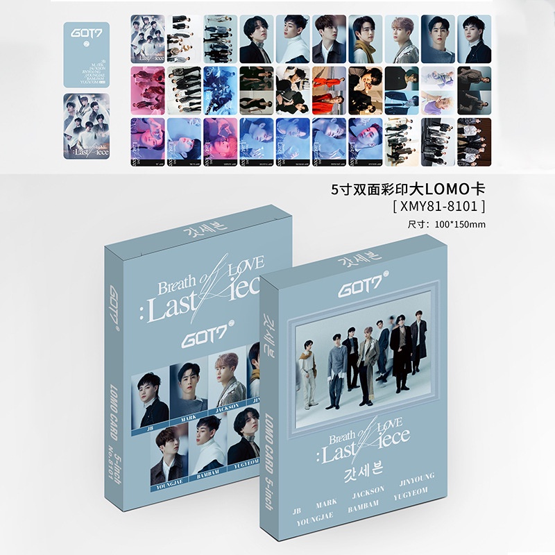 Hộp 30 Thẻ Hình Nhóm Nhạc Bts Blackpink ENHYPEN GOT7