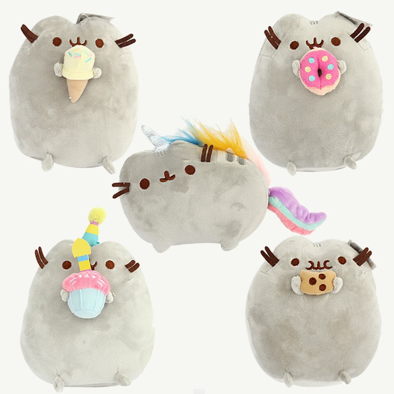 Mèo Pusheen Nhồi Bông 15Cm ( 5 Kiểu )