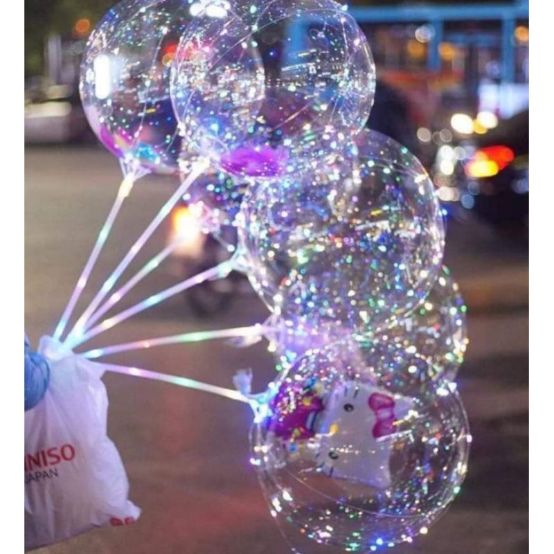 Bóng bay GALAXY ,bóng phát sáng 3 chế độ 3 phát sáng
