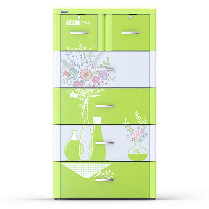 Tủ Nhựa Duy Tân Tabi L 5 Tầng 6 Ngăn Màu Xanh Lá Bình Hoa- GIAO NHANH HỎA TỐC 2H HỒ CHÍ MINh LIÊN HỆ 0901.448.750 | BigBuy360 - bigbuy360.vn