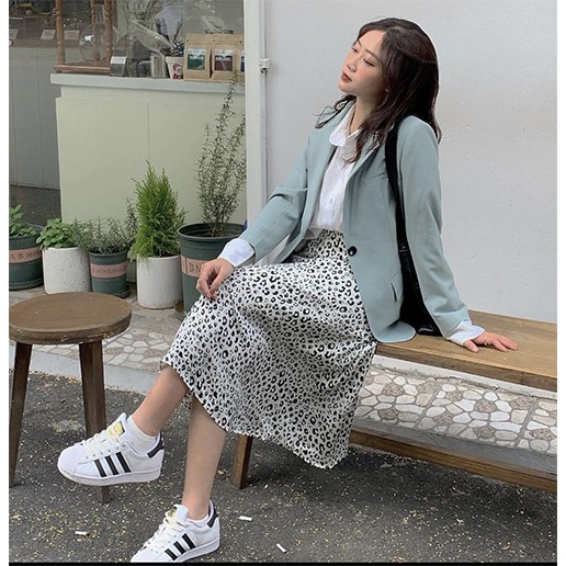 [FOUR6] Áo blazer nữ 2 lớp 1 cúc dáng suông cao cấp | BigBuy360 - bigbuy360.vn